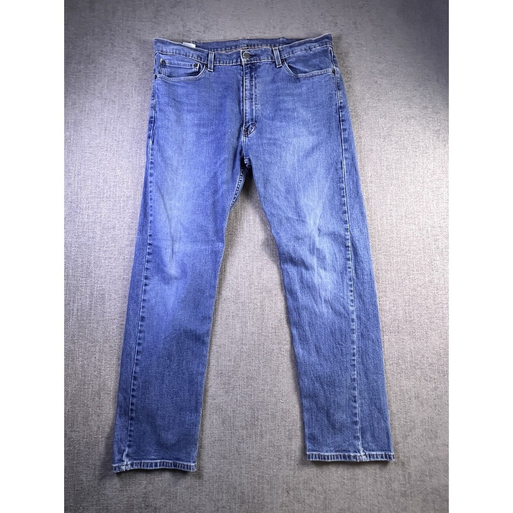 Levi's 505 Jeans Men's 40x32 Straight Blue Cowboy Biker Ranch Rodeo Casual